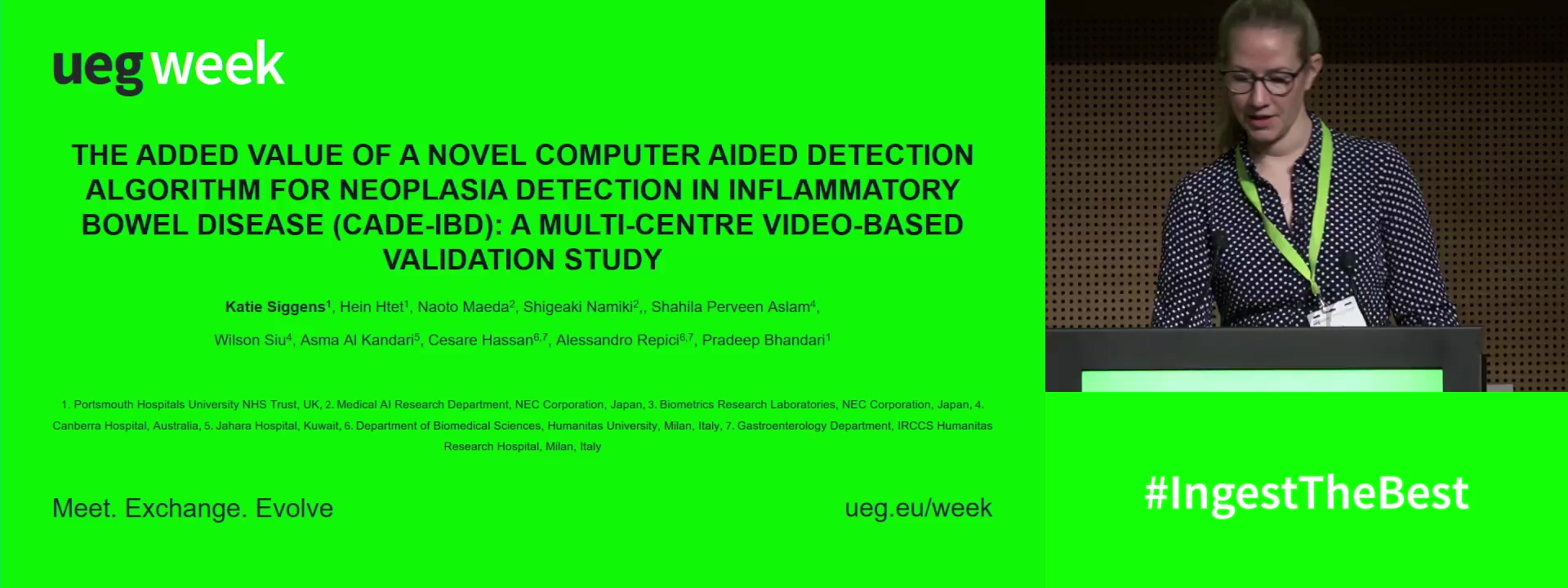 THE ADDED VALUE OF A NOVEL COMPUTER AIDED DETECTION ALGORITHM FOR NEOPLASIA DETECTION IN INFLAMMATORY BOWEL DISEASE (CADE-IBD): A MULTI-CENTRE VIDEO-BASED VALIDATION STUDY