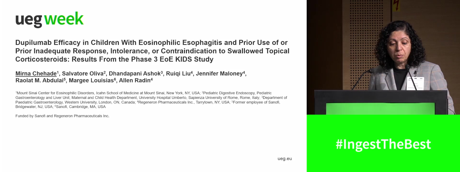 DUPILUMAB EFFICACY IN CHILDREN WITH EOSINOPHILIC ESOPHAGITIS AND PRIOR USE OF OR PRIOR INADEQUATE RESPONSE, INTOLERANCE, OR CONTRAINDICATION TO SWALLOWED TOPICAL CORTICOSTEROIDS: RESULTS FROM THE PHASE 3 EOE KIDS STUDY