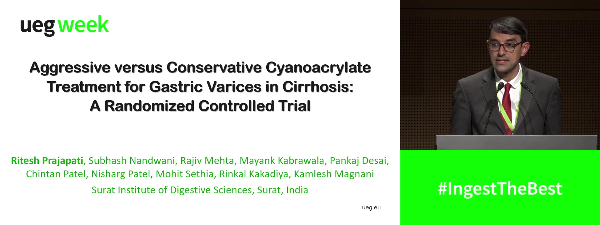 A PROSPECTIVE, SINGLE-CENTER, RANDOMIZED, OPEN-LABEL STUDY TO INVESTIGATE EFFICACY AND LONG-TERM OUTCOME OF CYANOACRYLATE GLUE FOR ALL GASTRIC VARICES (GOV1, GOV2, IGV1, IGV2) VERSUS ITS USE ONLY GOV 2 AND IGV 1 GASTRIC VARICES WITH STIGMA OF RECENT HAEMO