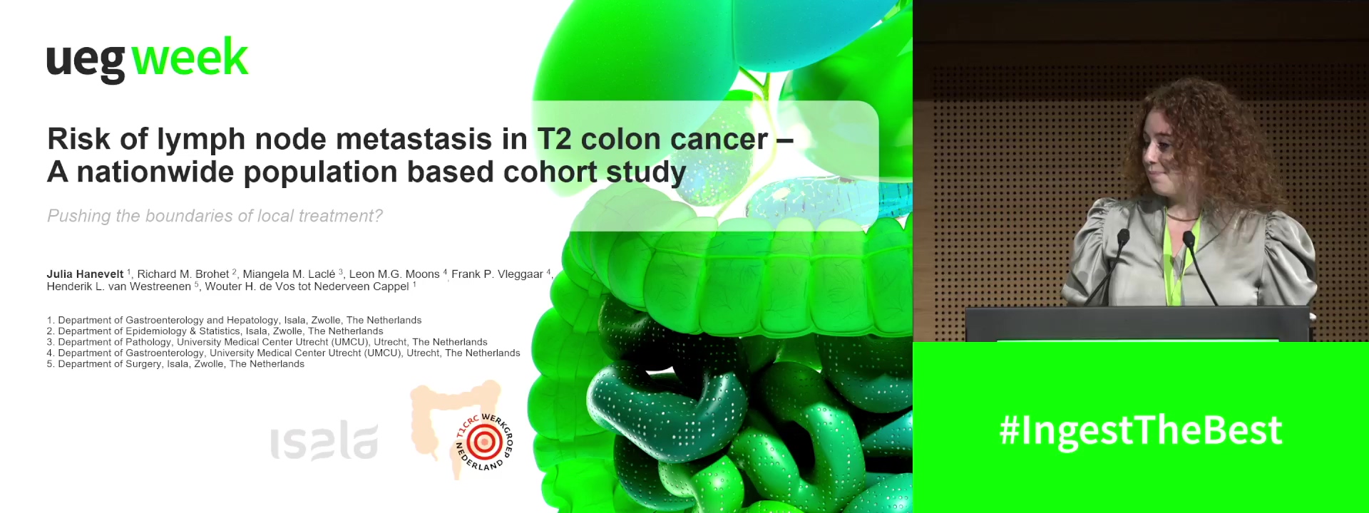 RISK OF LYMPH NODE METASTASIS IN T2 COLON CANCER IN THE NETHERLANDS - A NATIONWIDE POPULATION-BASED COHORT STUDY: PUSHING THE BOUNDARIES OF LOCAL TREATMENT?