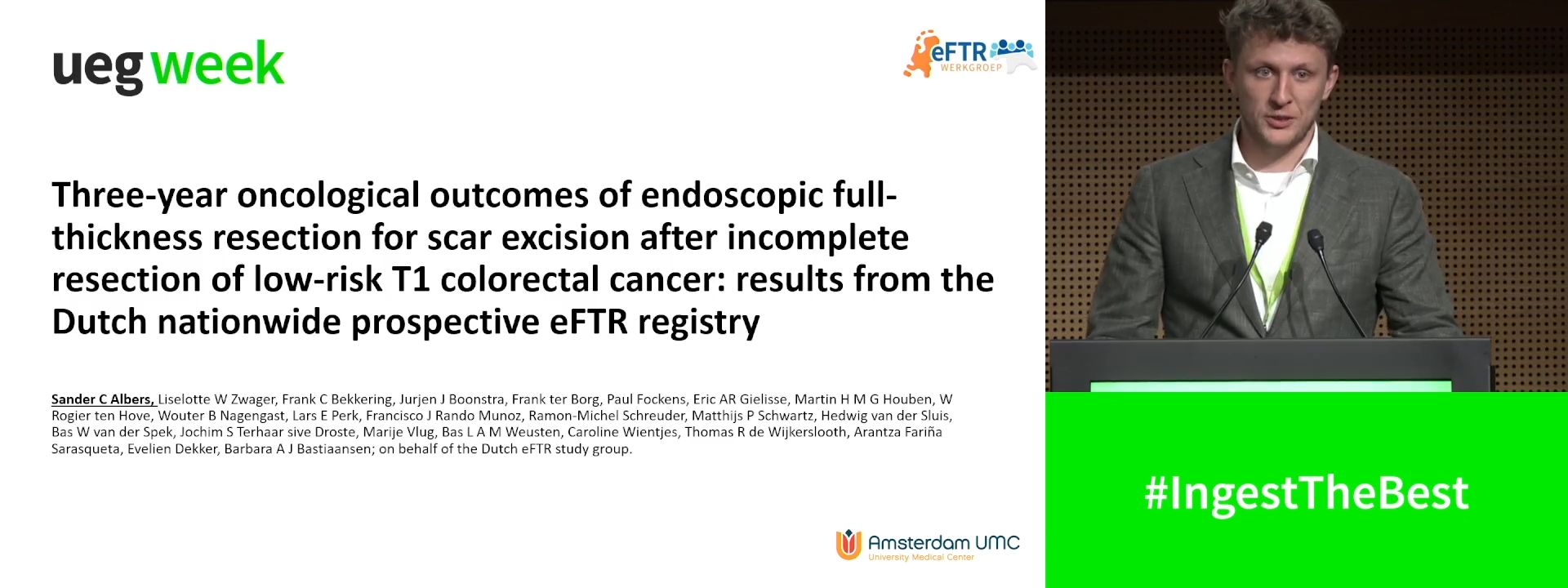 THREE-YEAR ONCOLOGICAL OUTCOMES OF ENDOSCOPIC FULL-THICKNESS RESECTION FOR SCAR EXCISION AFTER INCOMPLETE RESECTION OF LOW-RISK T1 COLORECTAL CANCER: RESULTS FROM THE DUTCH NATIONWIDE PROSPECTIVE EFTR REGISTRY​