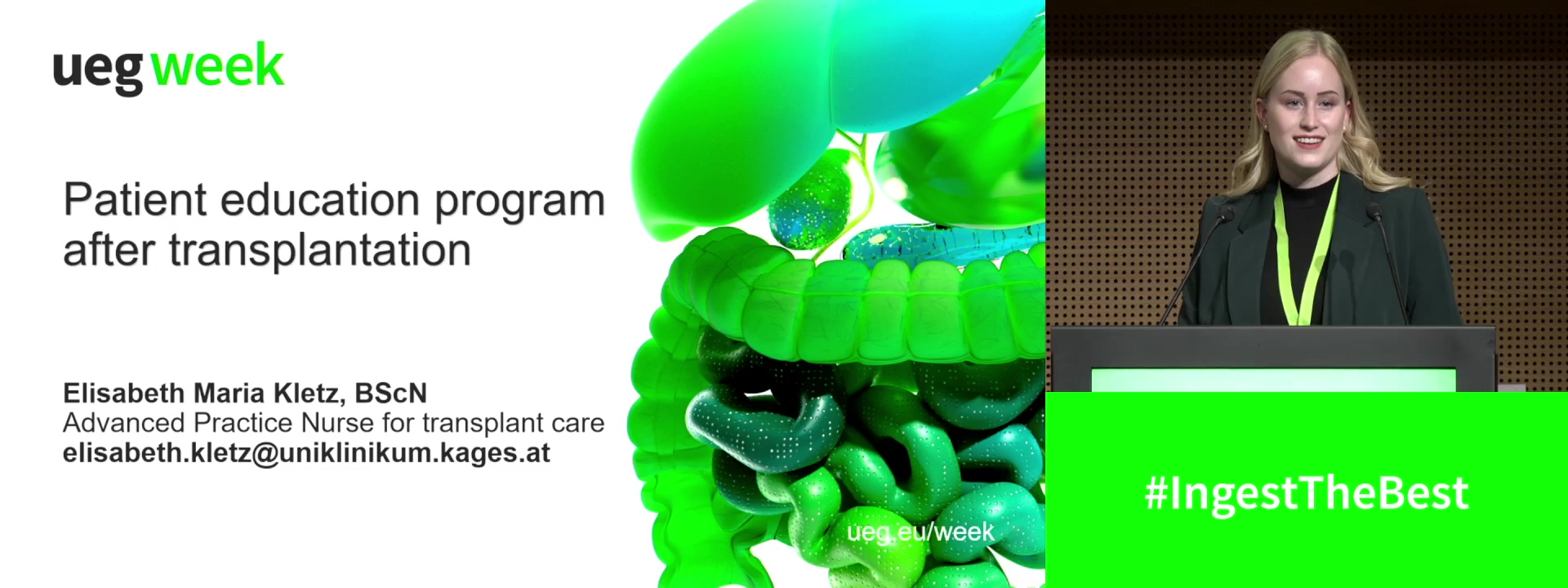 Patient education programme for patients after transplant