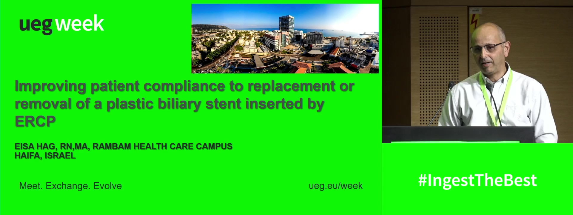 Improving patient compliance to replacement or removal of a plastic biliary stent inserted by ERCP