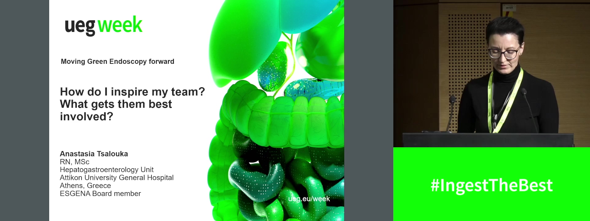 Moving green endoscopy forward: How do I inspire my team? What gets them involved best?