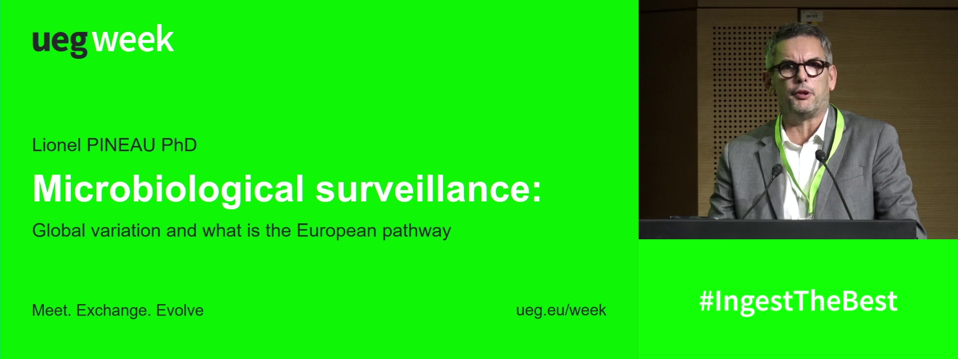 Microbiological surveillance: Global variation and what is the European pathway