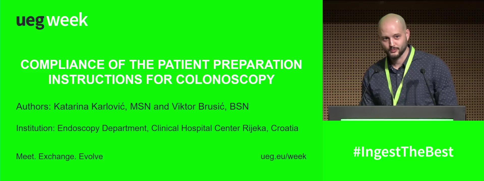 Compliance of the patient preparation instructions for colonoscopy