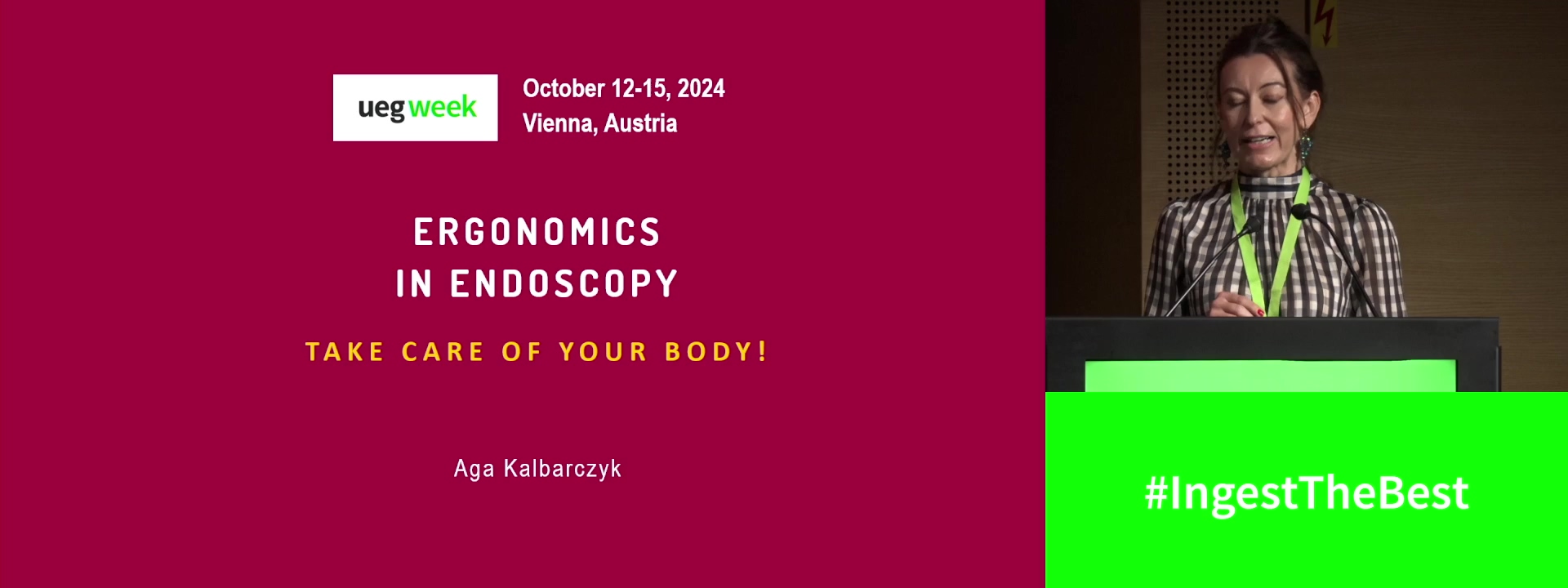 Ergonomics in endoscopy: Take care of your body