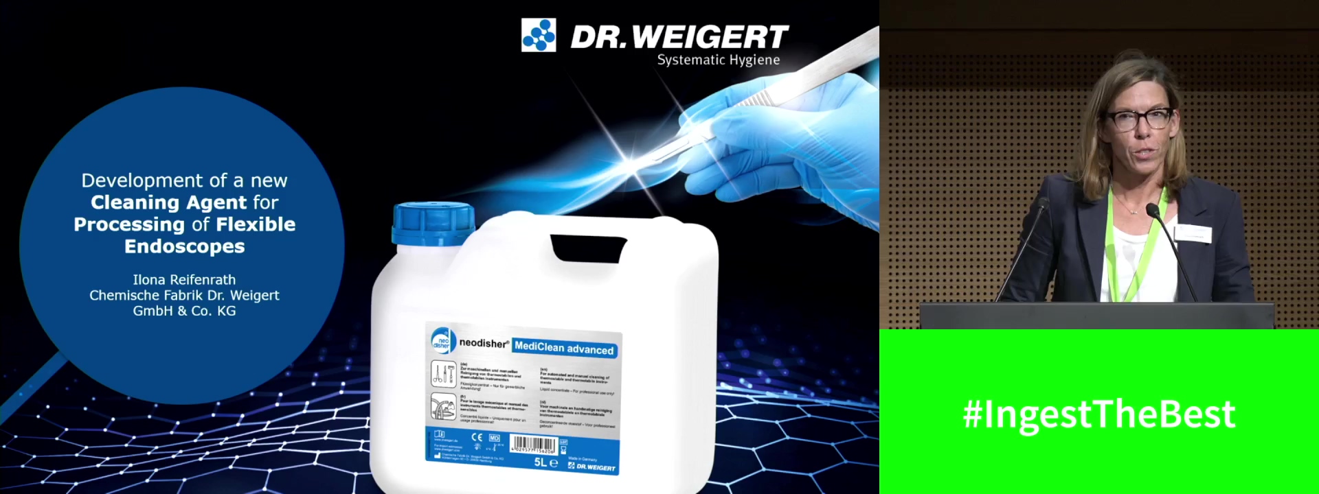 Development of a new cleaning agent for processing of flexible endoscopes