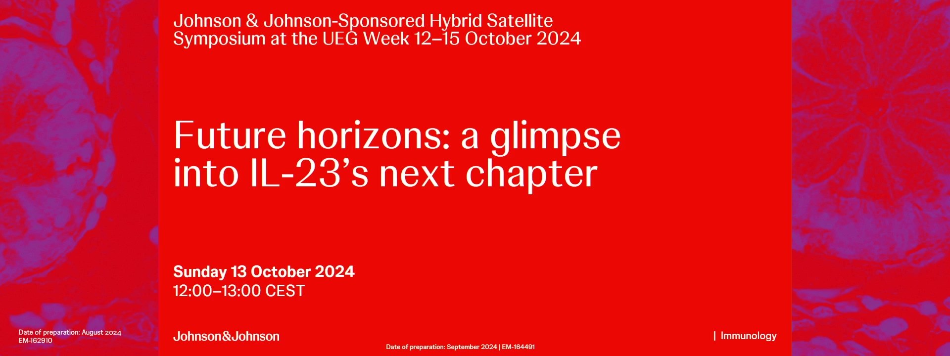 Future horizons: a glimpse into IL-23’s next chapter (Johnson and Johnson) (Complete Session)