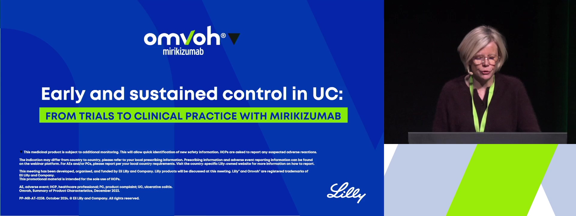 Early & Sustained Control in UC: from trials to clinical practice with mirikizumab (Eli Lilly and Company) (Complete Session)