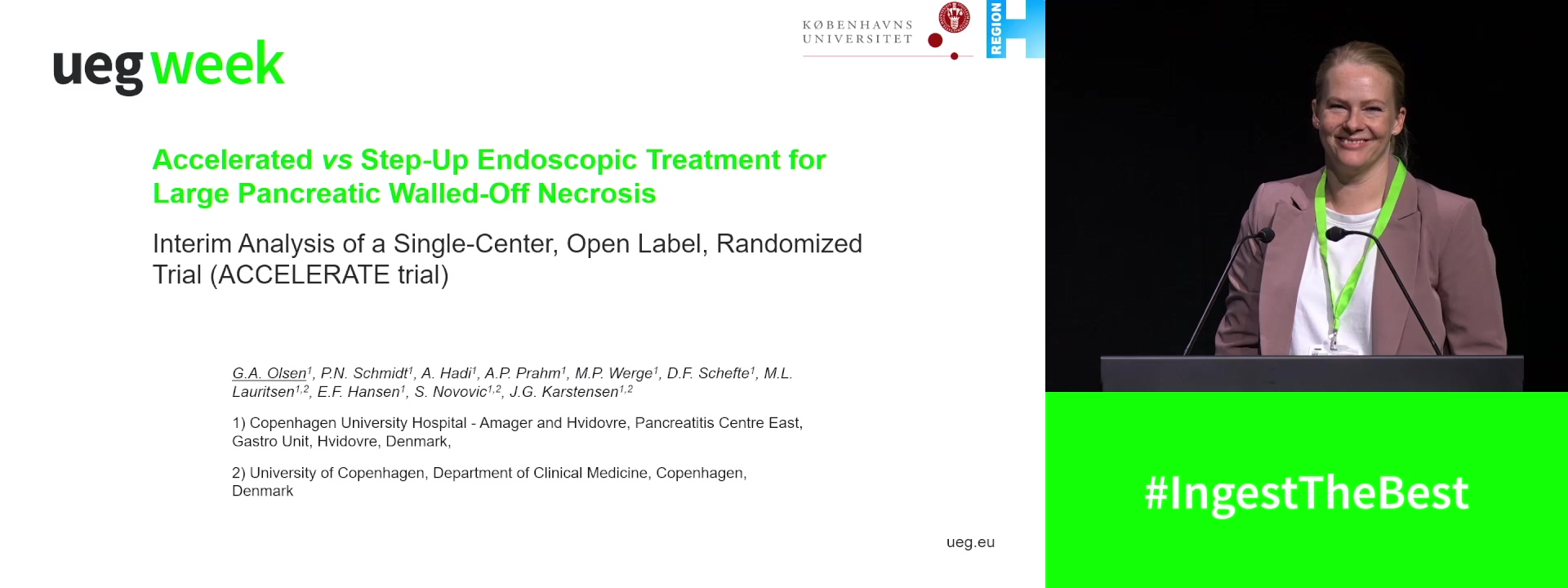Between liver and pancreas - Game on: Late-breaking abstracts (Complete Session)
