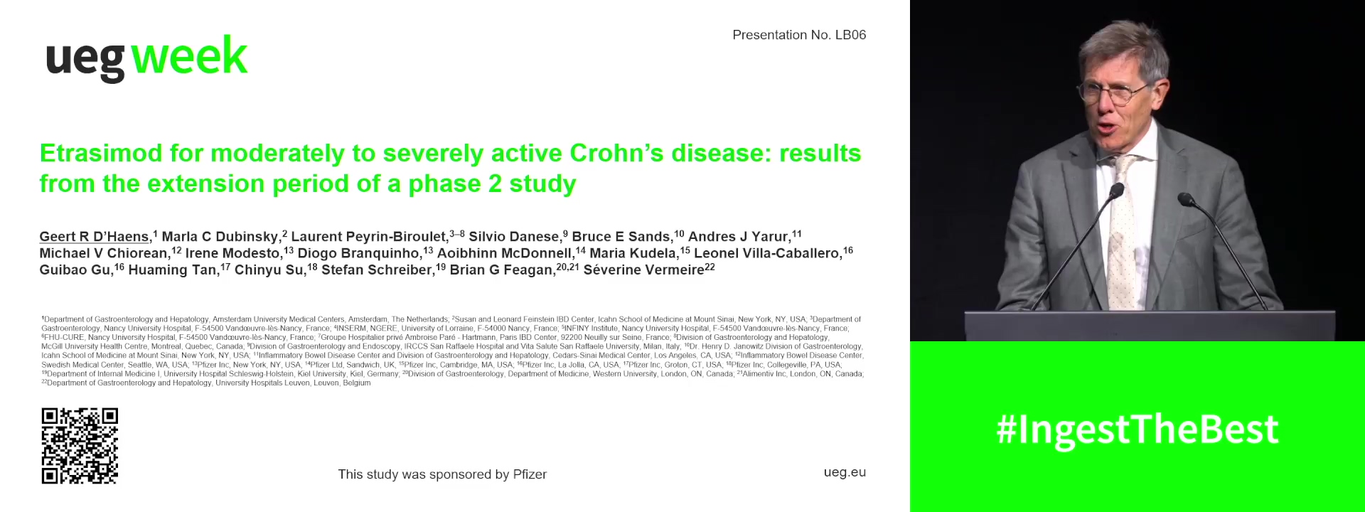 ETRASIMOD FOR MODERATELY TO SEVERELY ACTIVE CROHN’S DISEASE: RESULTS FROM THE EXTENSION PERIOD OF A PHASE 2 STUDY