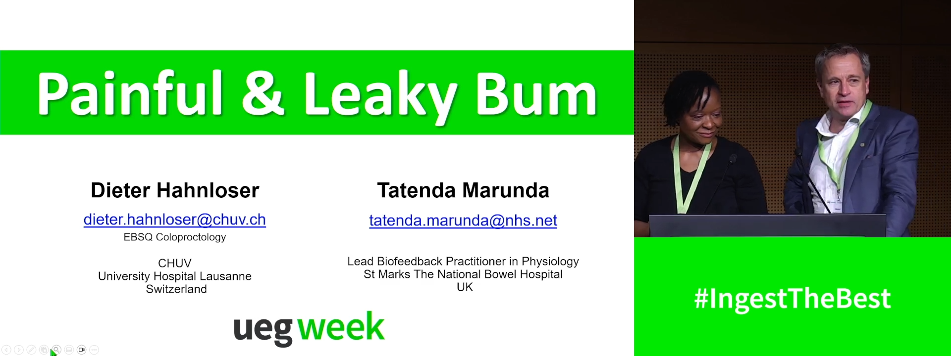The bum: Haemorrhoids, fissure disease, urgency and incontinence