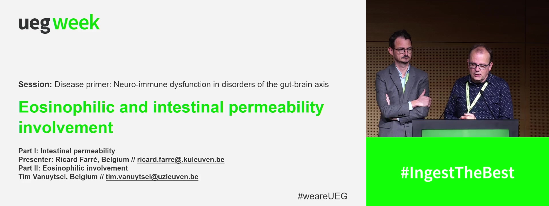 Eosinophilic involvement and intestinal permeability