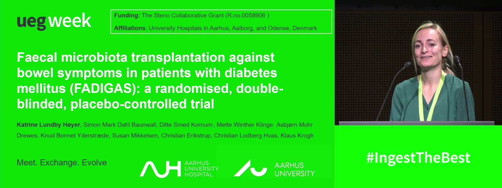 FAECAL MICROBIOTA TRANSPLANTATION FOR PATIENTS WITH DIABETES TYPE 1 AND SEVERE GASTROINTESTINAL NEUROPATHY (FADIGAS): A RANDOMISED, DOUBLE-BLINDED, PLACEBO-CONTROLLED TRIAL