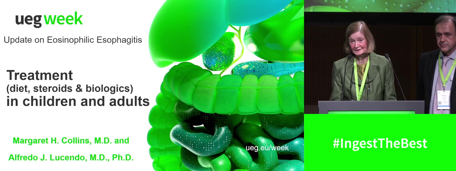 Treatment (diet, steroids and biologics) in children and adults