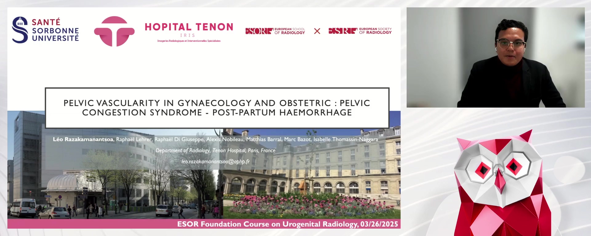 Pelvic vascularity in gynaecology and obstetrics