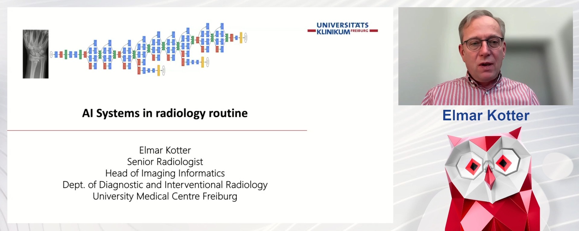 AI systems in radiological routines