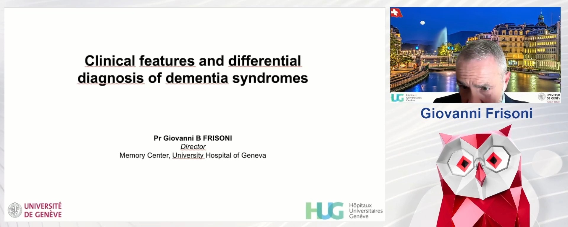 Clinical Features and Differential Diagnosis of Dementia Syndromes