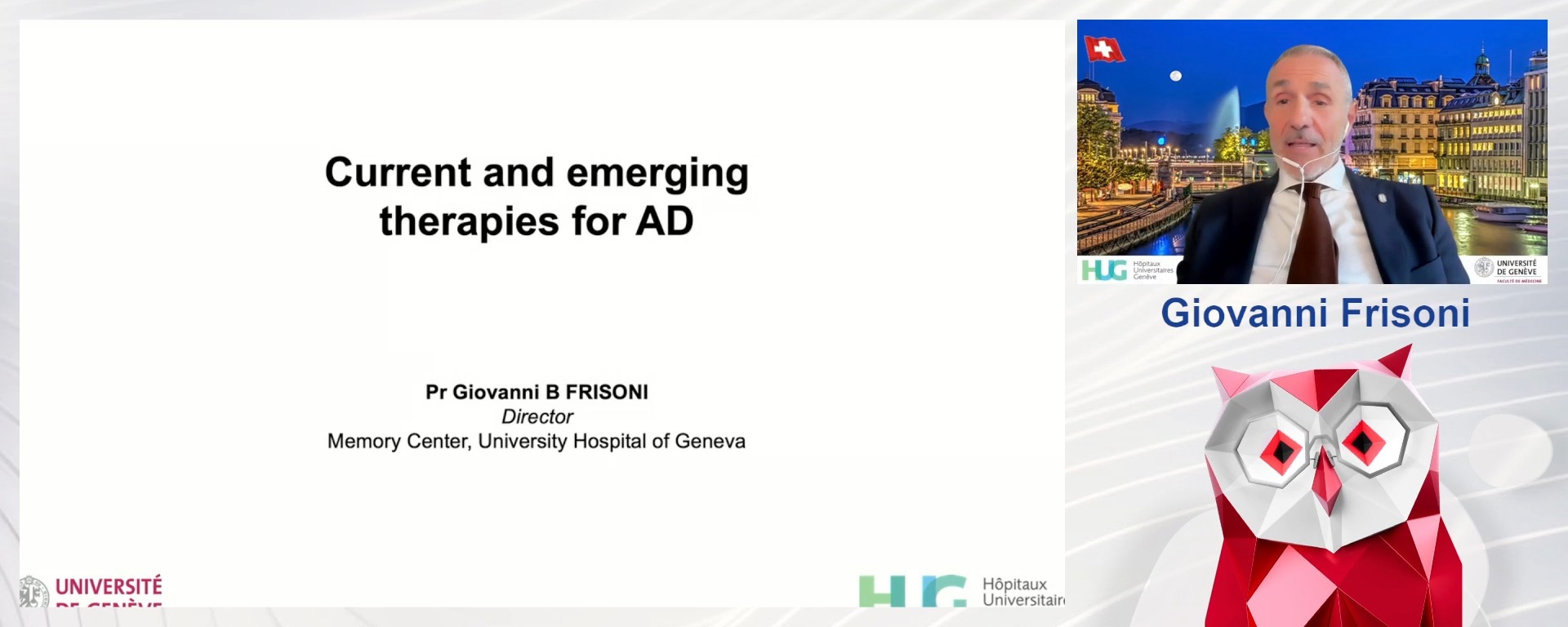 Current and Emerging Therapies for AD