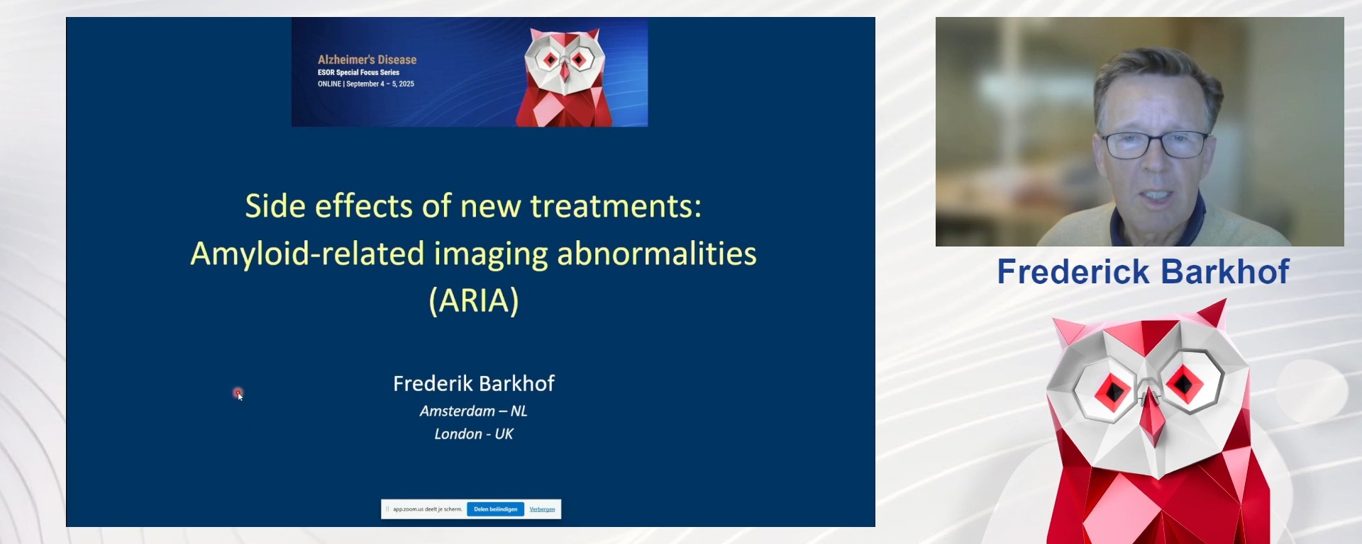 Side Effects of New Treatments :Amyloid-Related Imaging Abnormalities (ARIA)