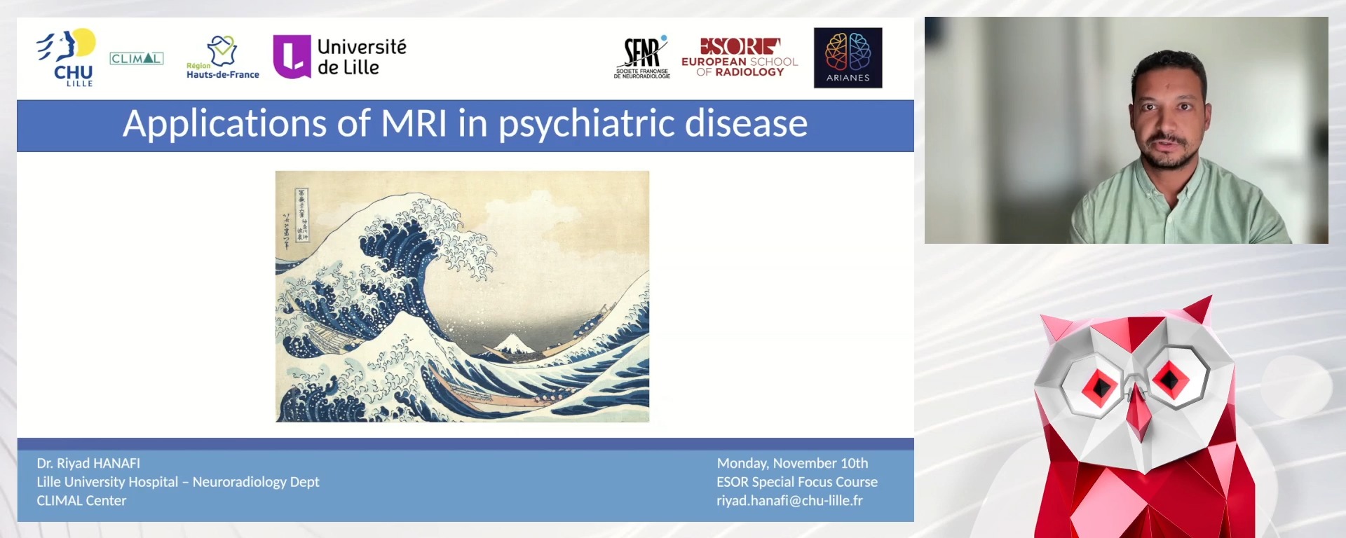Applications of MRI in psychiatric disease, especially the first psychotic event