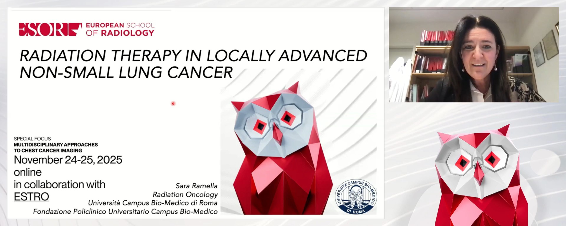 Radiation therapy in advanced lung cancer