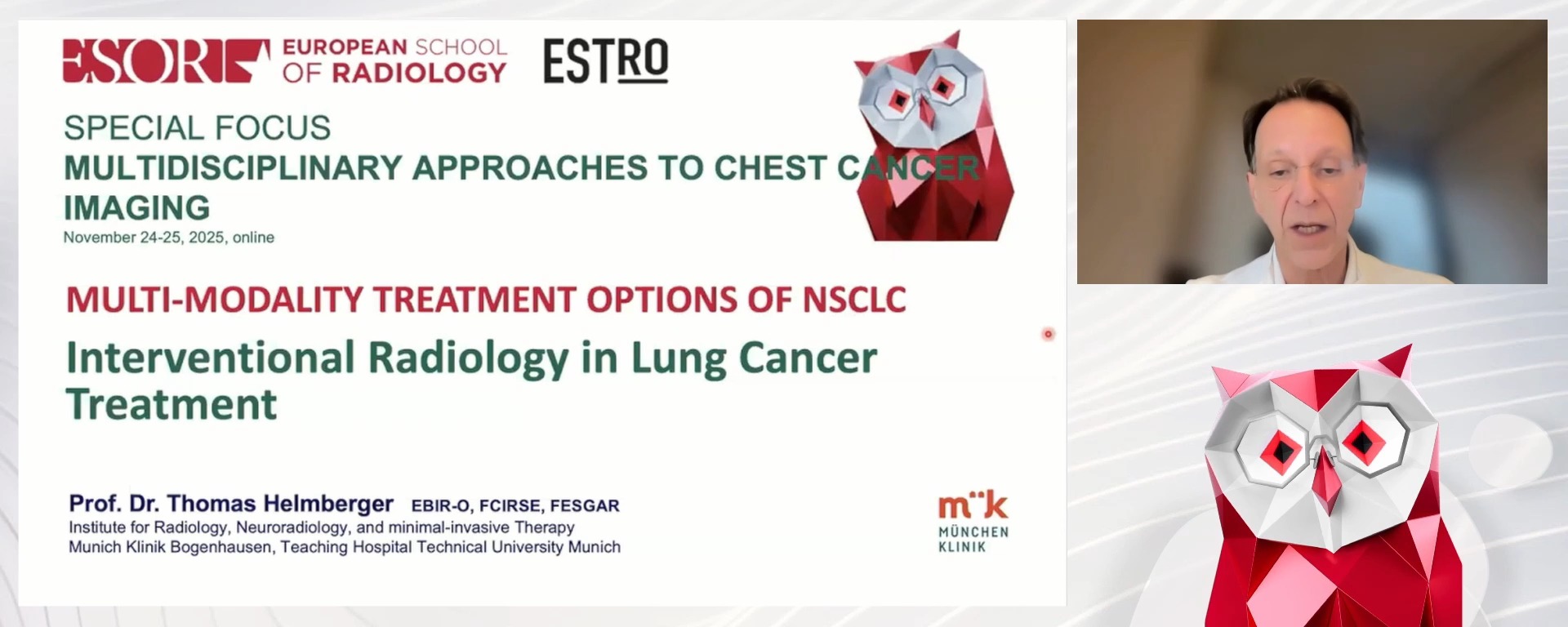 Interventional radiology in lung cancer treatment