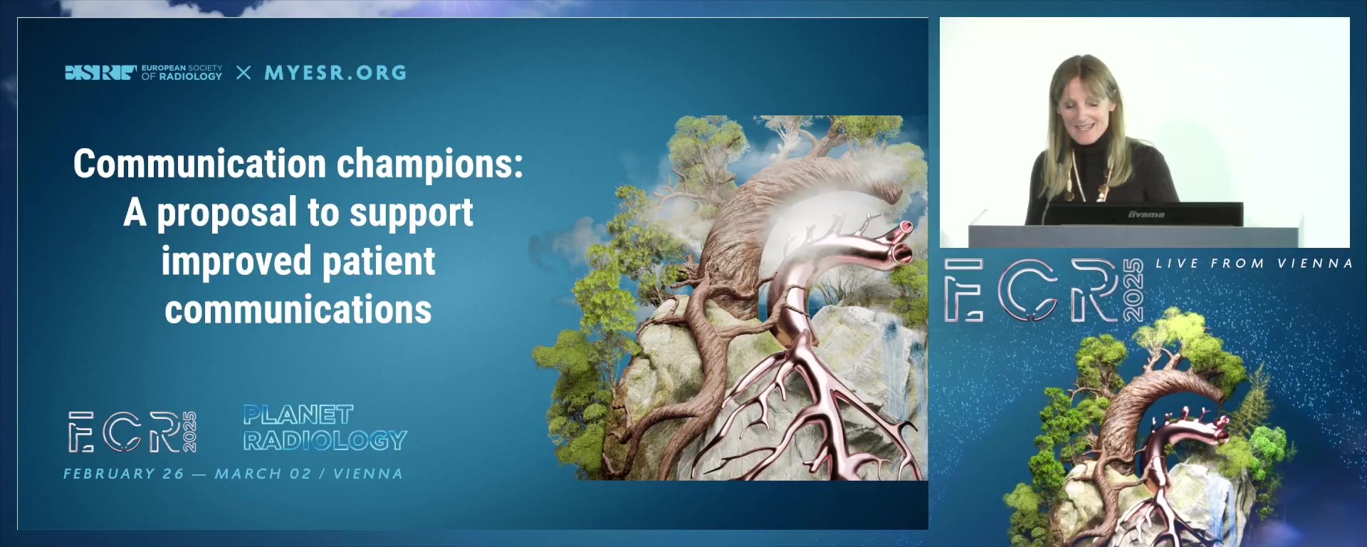 Chairperson's introduction: importance of communication