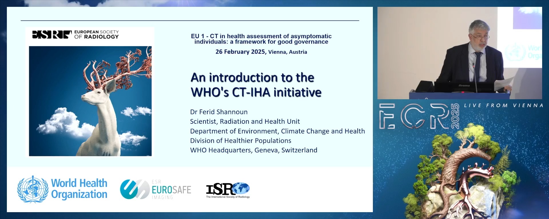 An introduction to the WHO's CT-IHA initiative