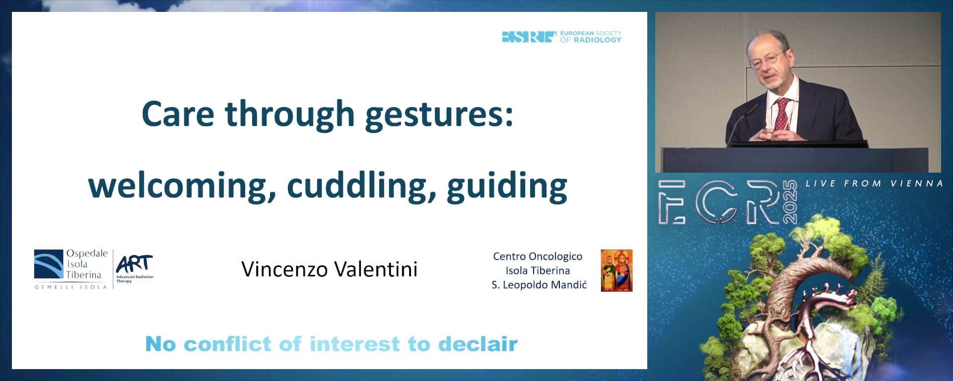 Care through gestures: welcoming, cuddling, guiding