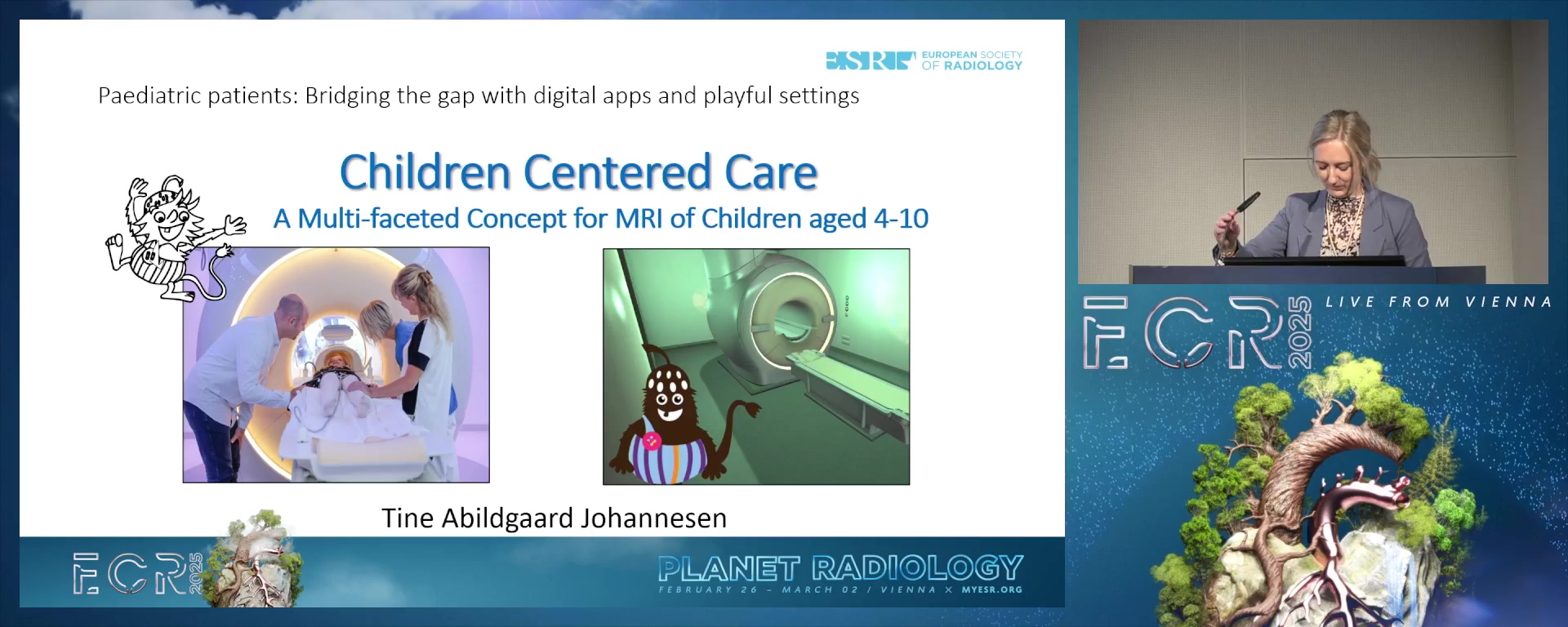 Paediatric patients: bridging the gap with digital apps and playful settings
