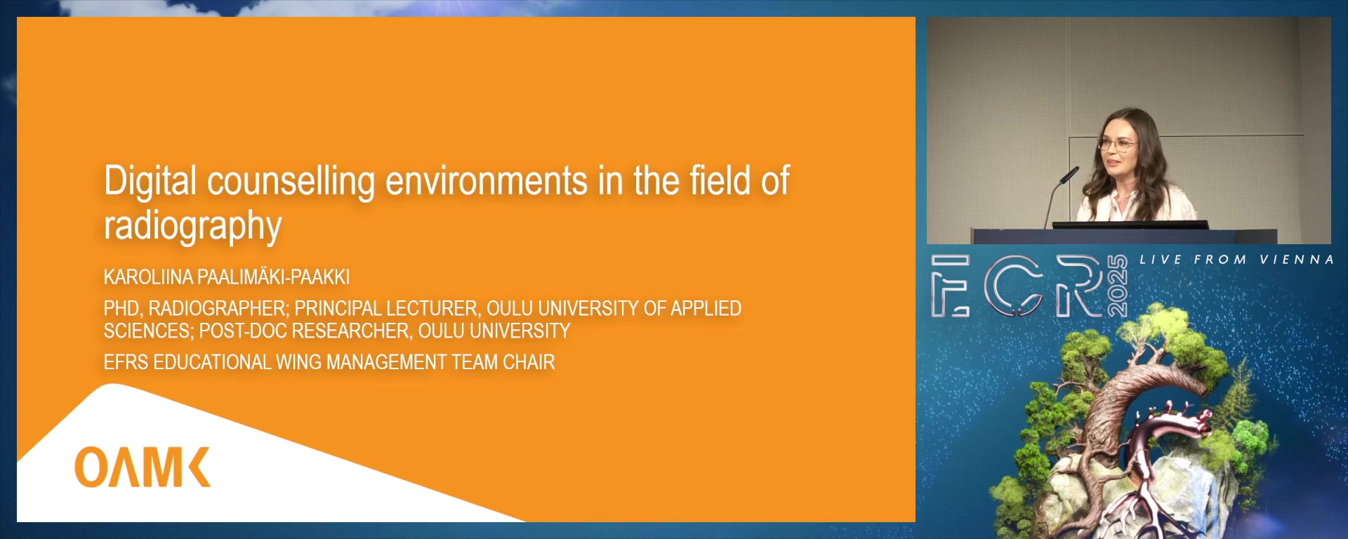 Digital counselling environments in the field of radiography