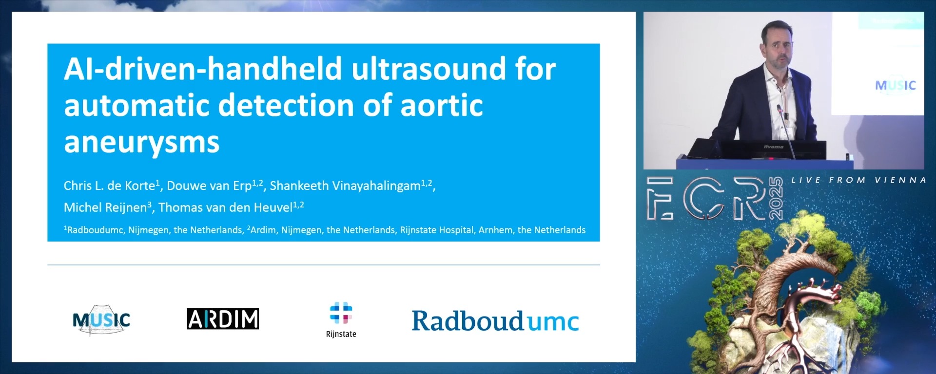 AI-driven-handheld ultrasound for automatic detection of aortic aneurysms