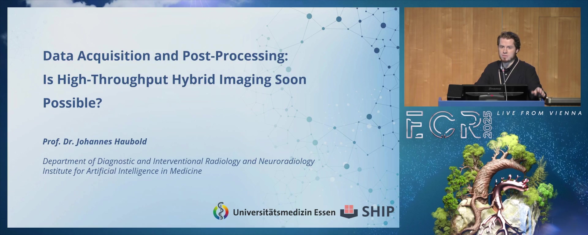 Data acquisition and post-processing: is high-throughput hybrid imaging soon possible?