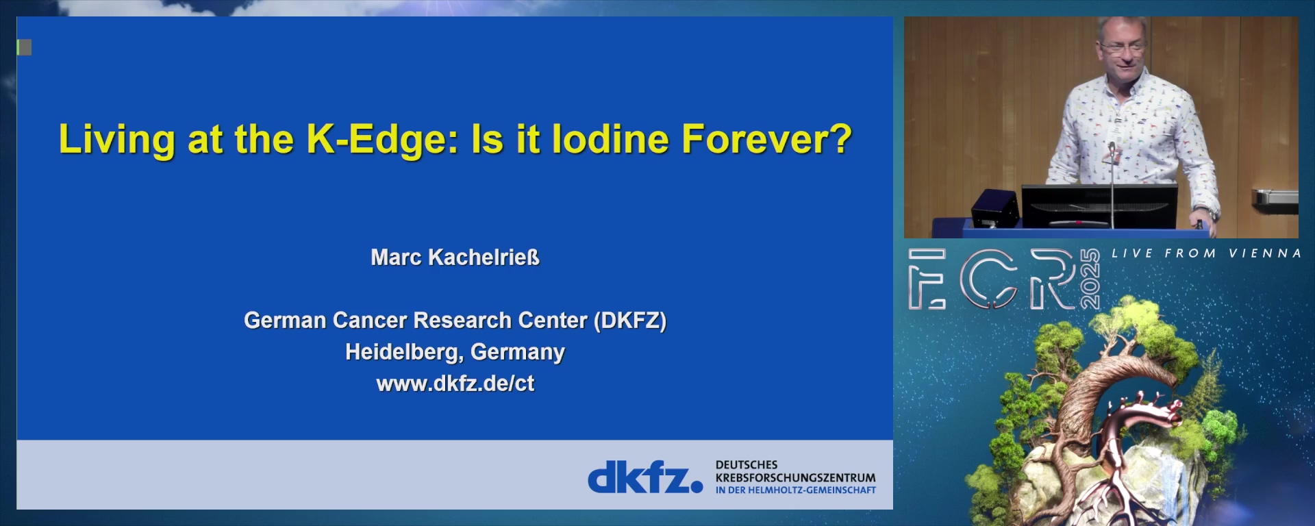 Living at the K-edge: is it iodine forever?