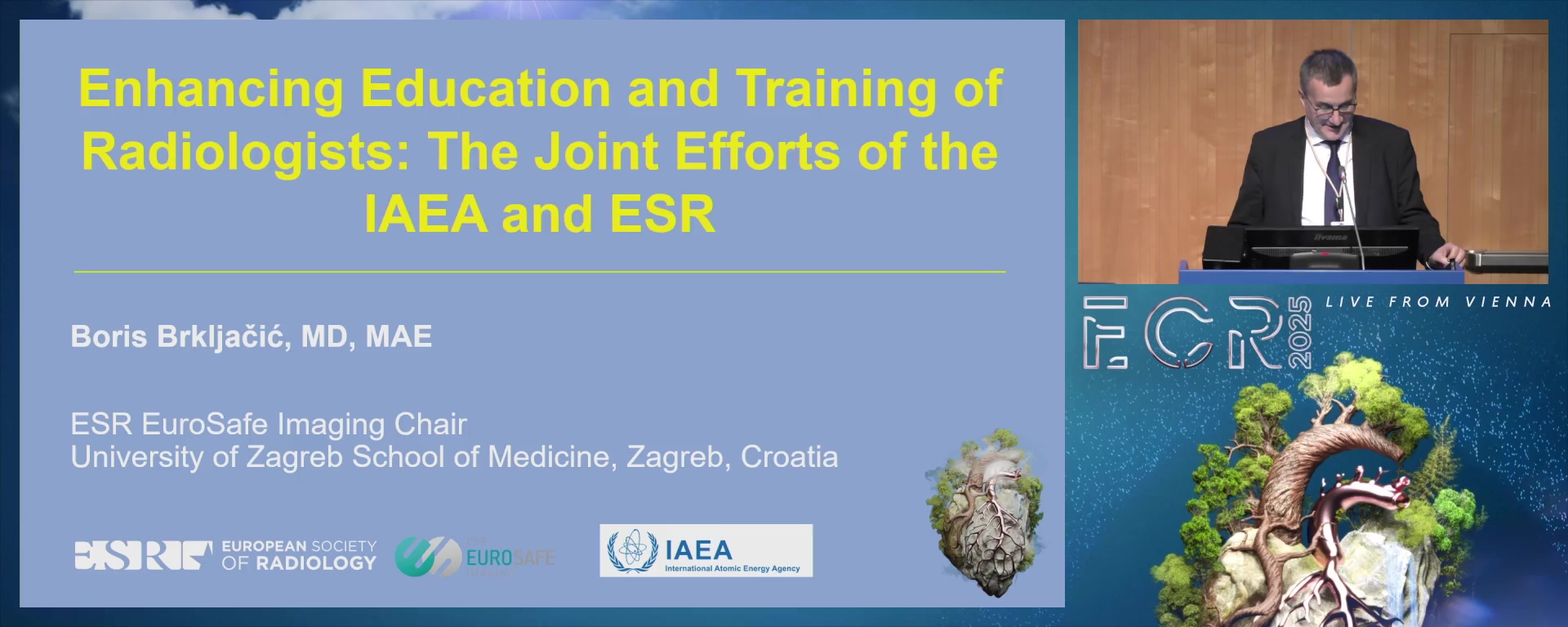 Enhancing education and training of radiologists: the joint efforts of the IAEA and ESR