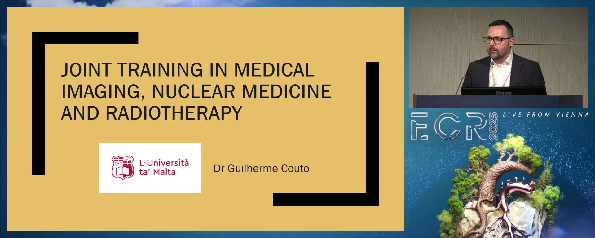 Joint training in medical imaging, nuclear medicine and radiotherapy