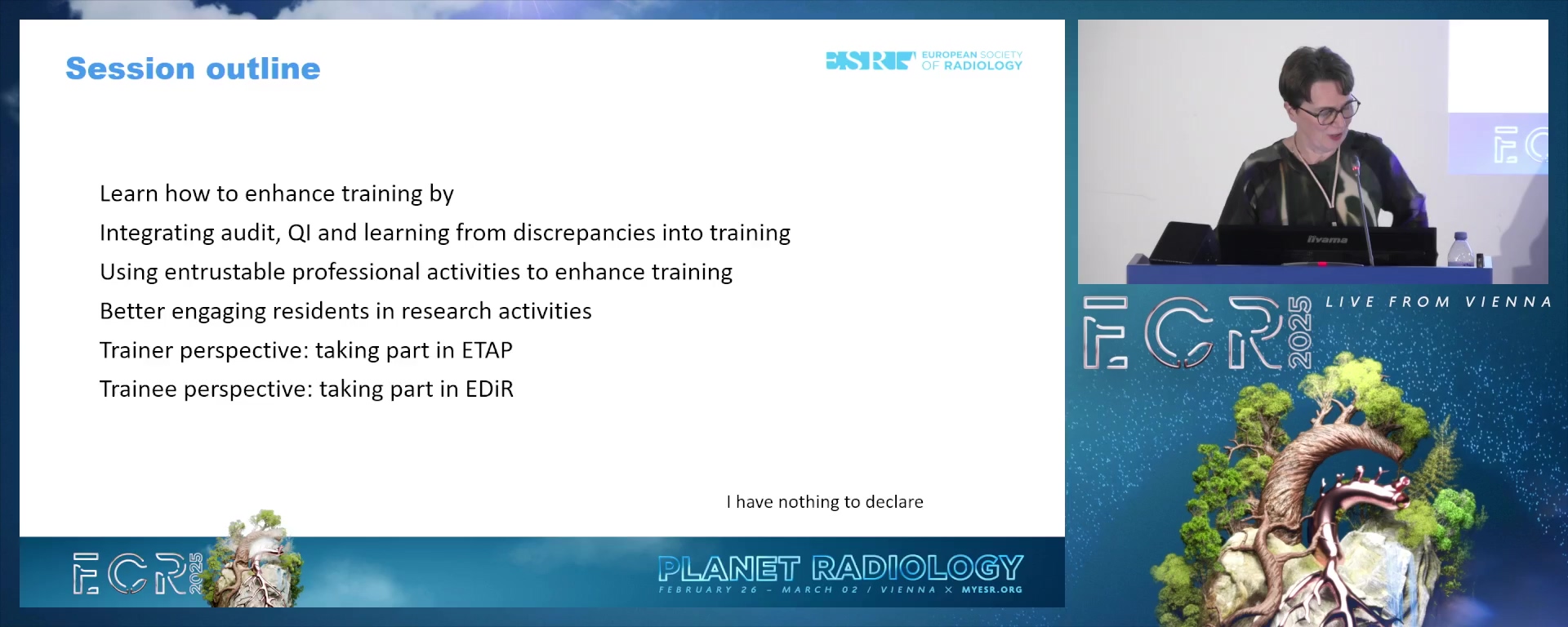 Improving training by taking part in ETAP: trainer's perspective
