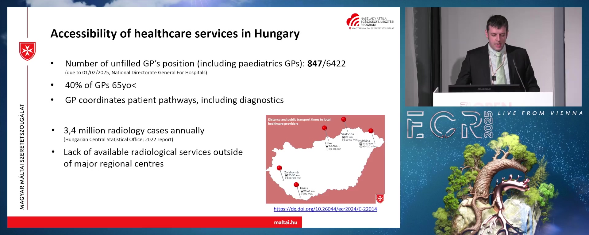 Ultrasound vans for accessible imaging in rural areas in Hungary