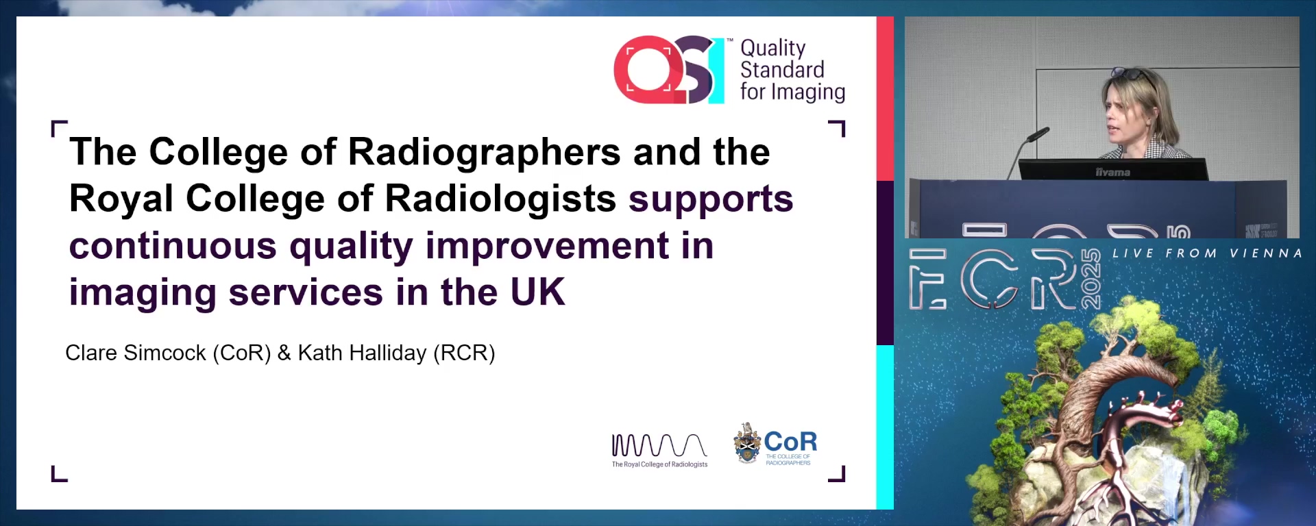 The College of Radiographers and the Royal College of Radiologists supporting continuous quality improvement in imaging services in the UK