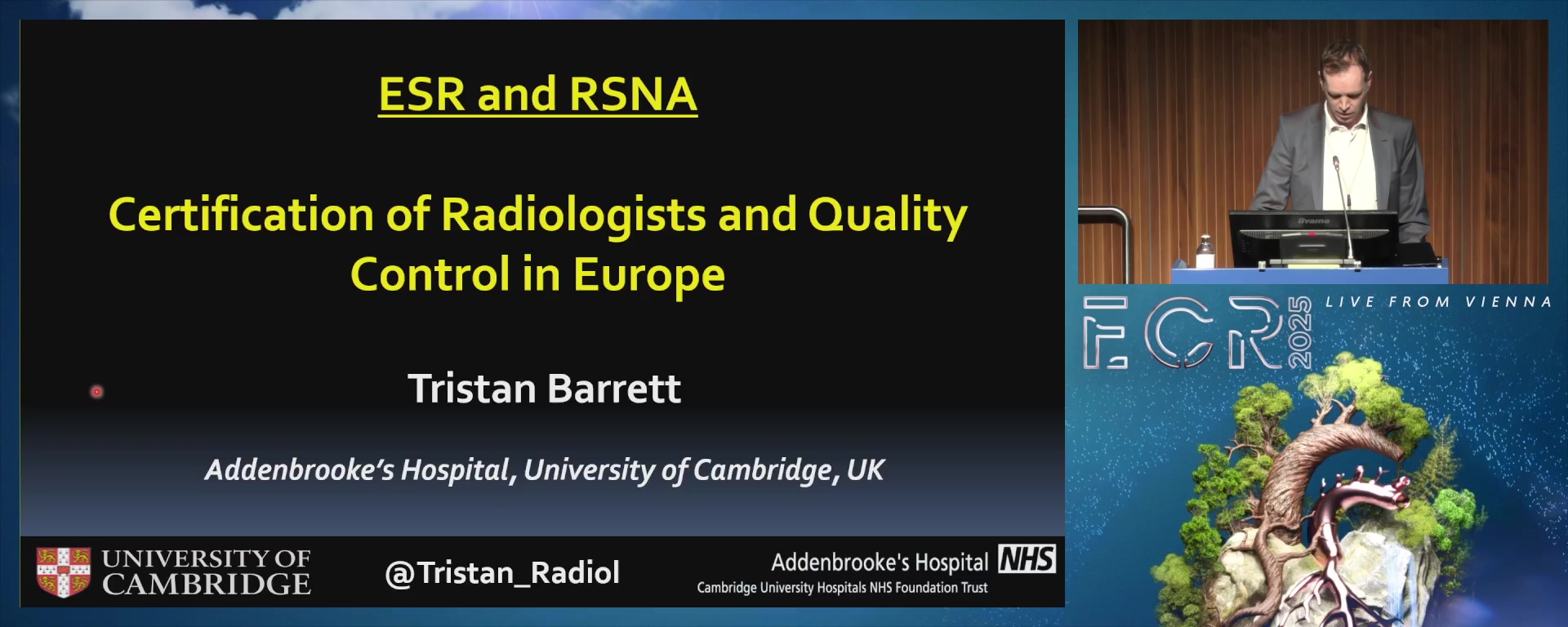 Certification of radiologists in Europe and quality control in Europe
