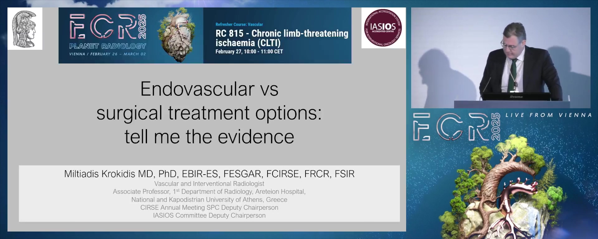 Endovascular vs surgical treatment options: tell me the evidence