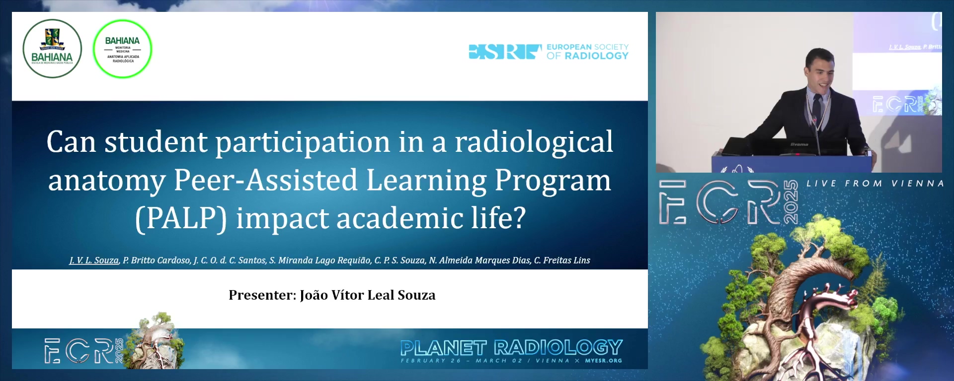Can student participation in a radiological anatomy Peer-Assisted Learning program (PALP) impact academic life?