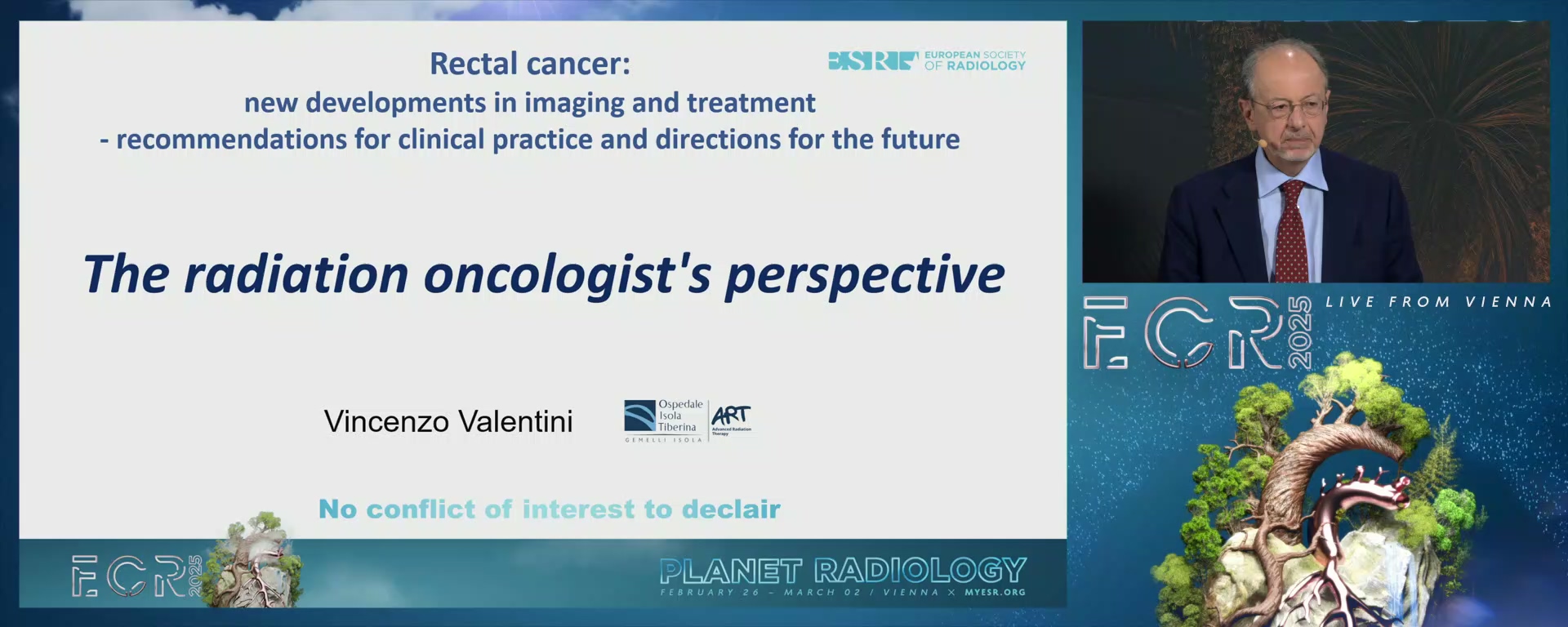 The radiation oncologist's perspective
