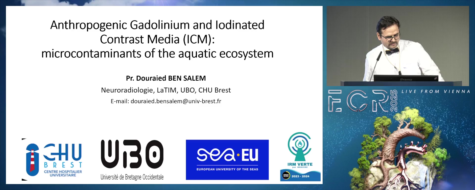 Anthropogenic gadolinium and iodinated contrast media (ICM): microcontaminants of the aquatic ecosystem