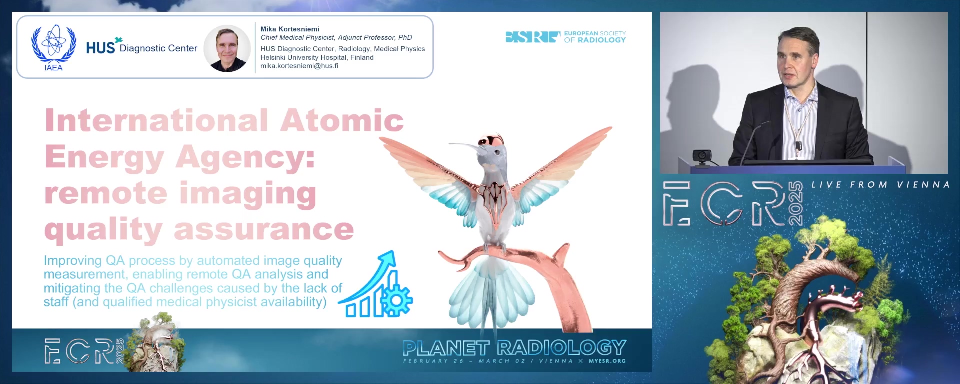 International Atomic Energy Agency: remote imaging quality assurance