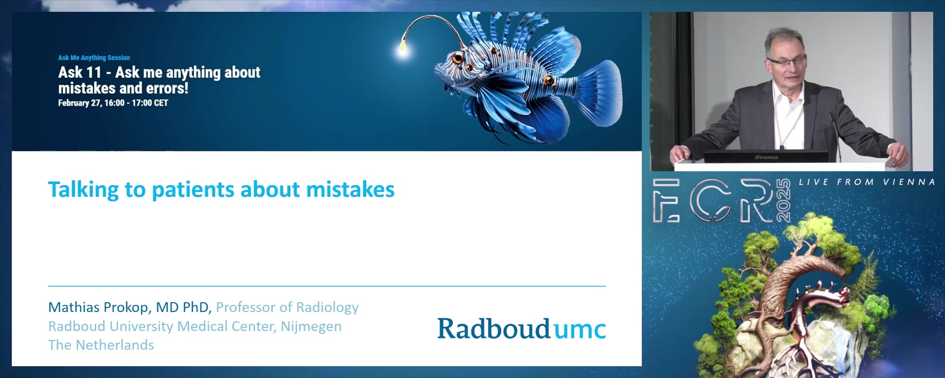 Talking to patients about mistakes