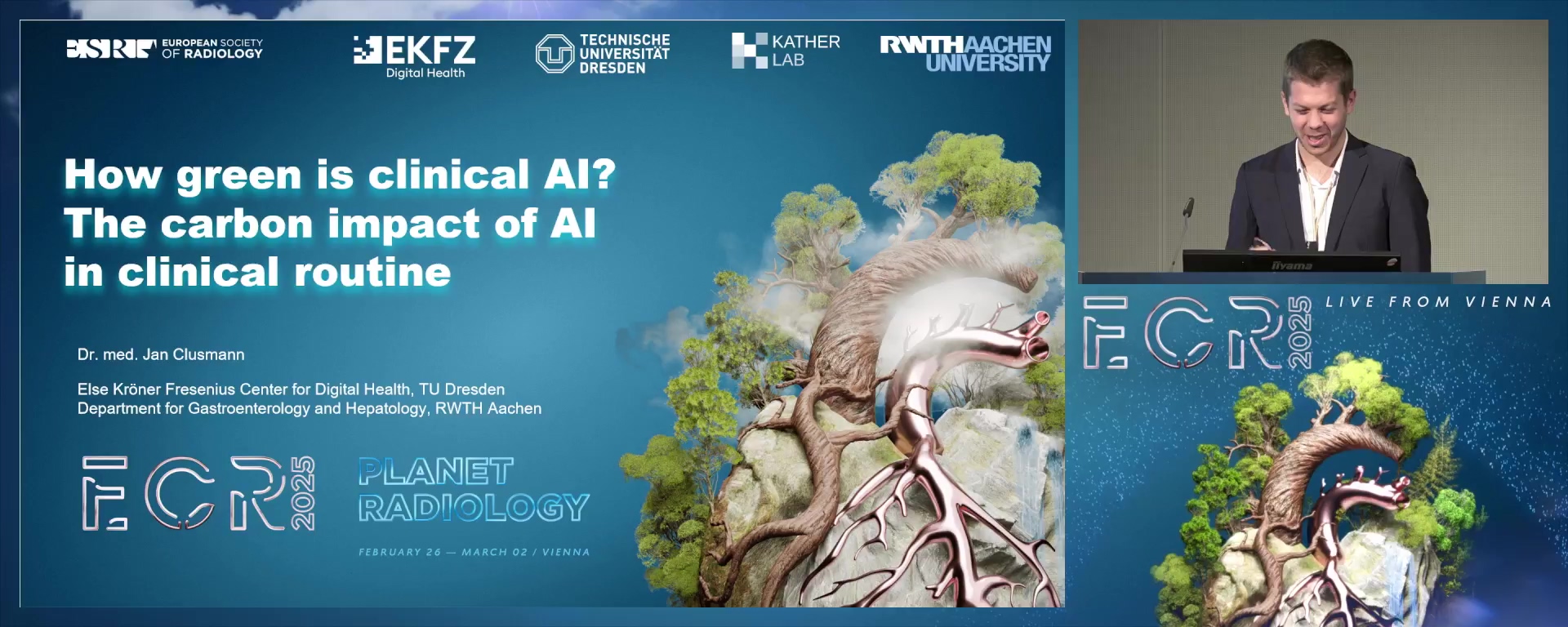 How green is clinical AI? The carbon impact of AI in clinical routine