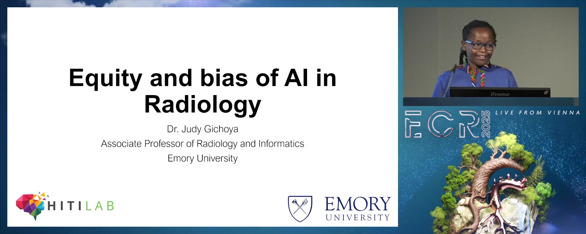 Equity and bias of AI in radiology